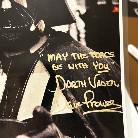 Darth Vader signed (reprint) ✍🏼 - Picture 3 of 3